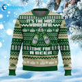 It’s The Most Wonderful Time For A Beer Jever Ugly Christmas Sweater