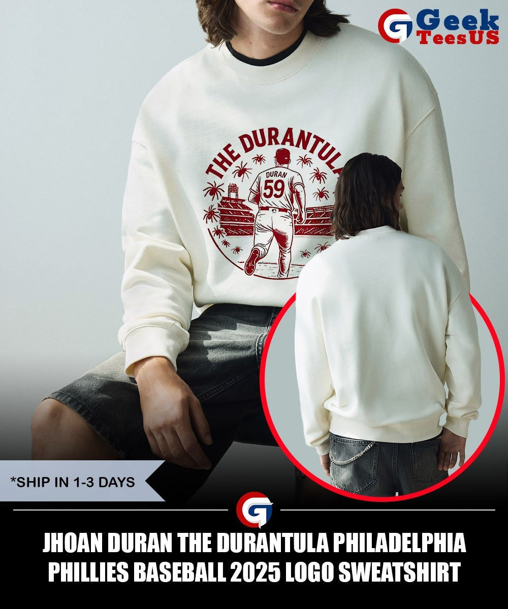 Jhoan Duran the Durantula Philadelphia Phillies baseball 2025 logo shirt