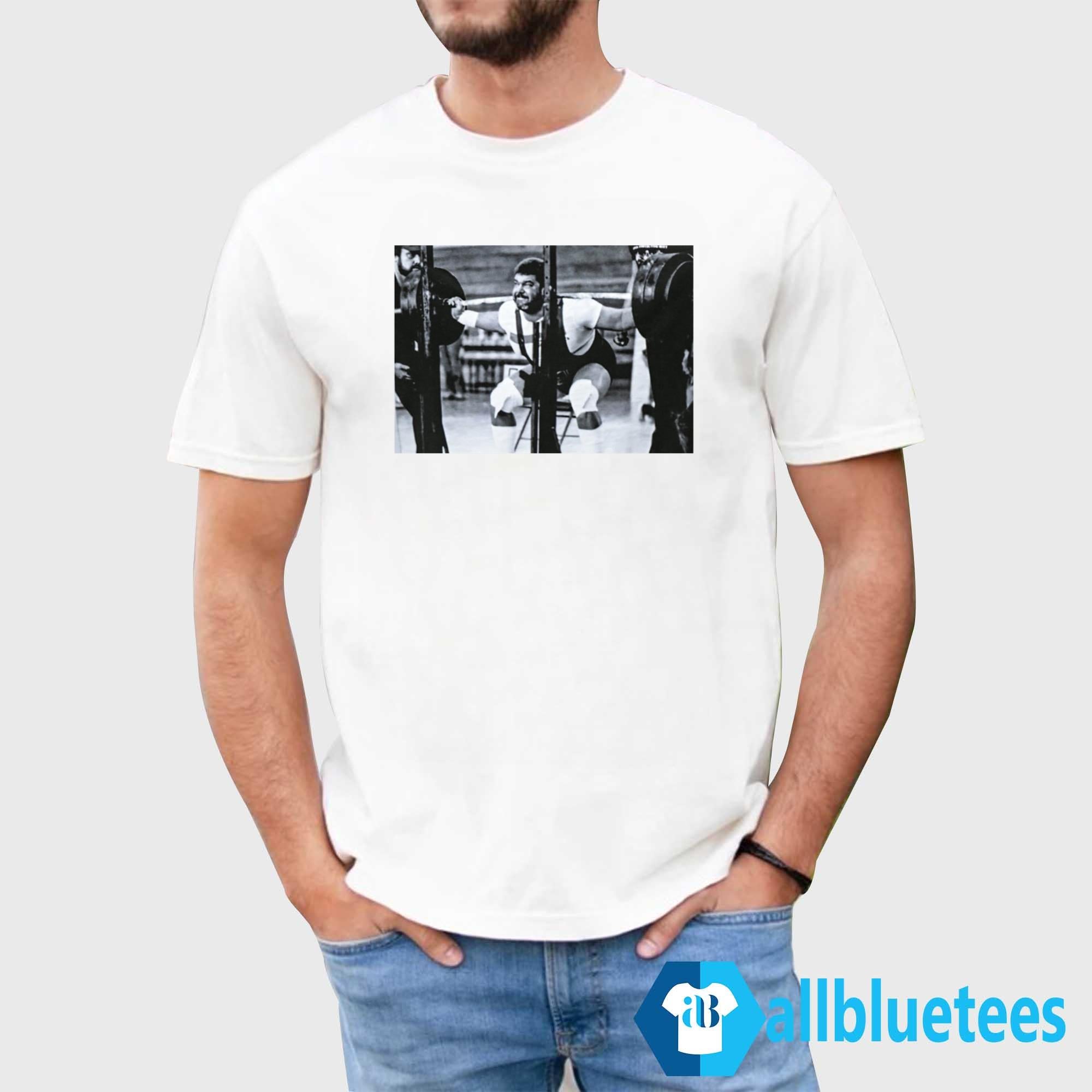 Jim Irsay Gym Power Lifter Shirt