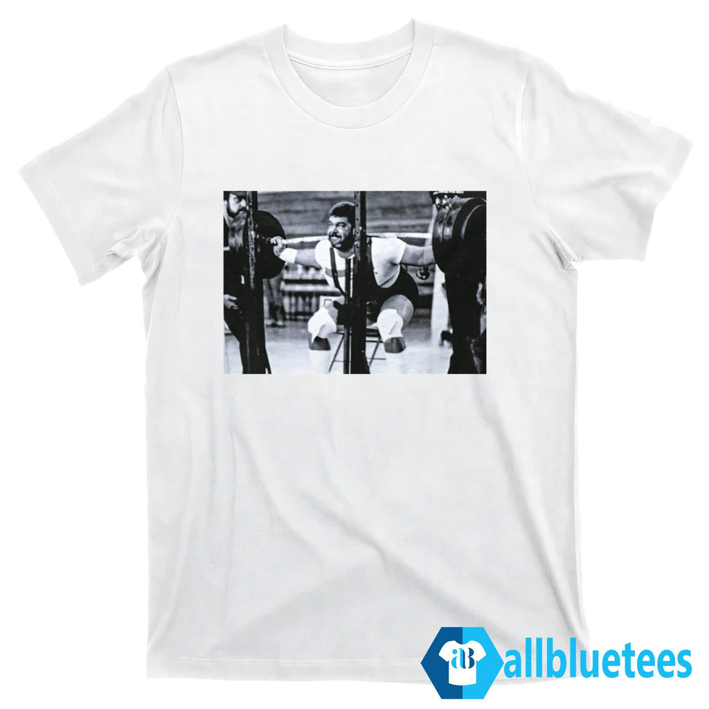Jim Irsay Gym Power Lifter Shirt