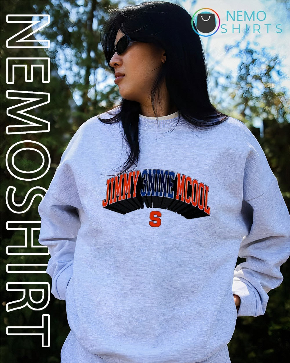 Jimmy 3nine Mccool Syracuse Orange logo shirt