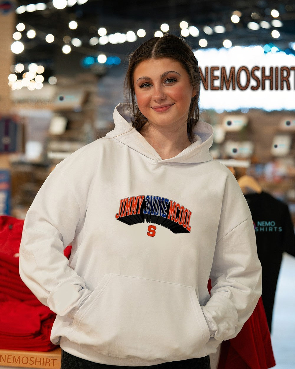 Jimmy 3nine Mccool Syracuse Orange logo shirt