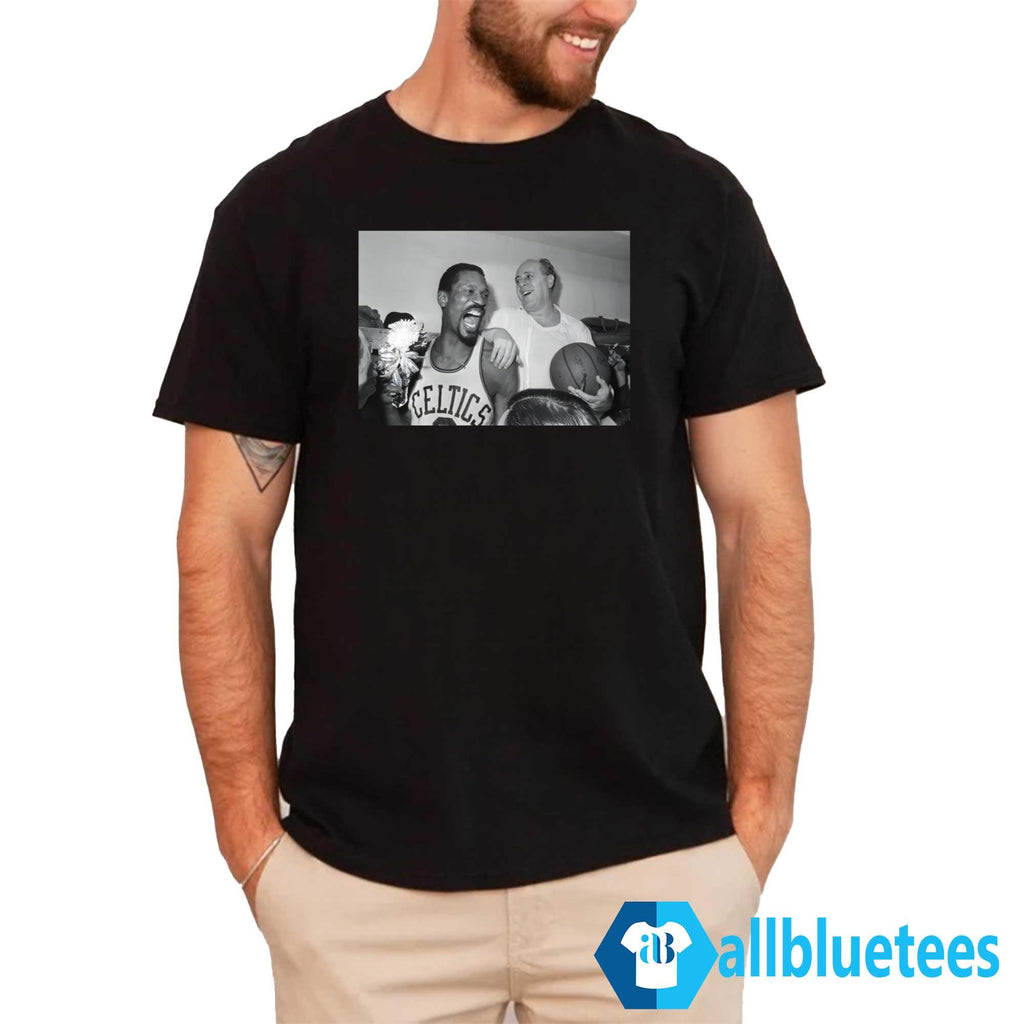 Joe Mazzulla Bill Russell And Red Auerbach Shirt