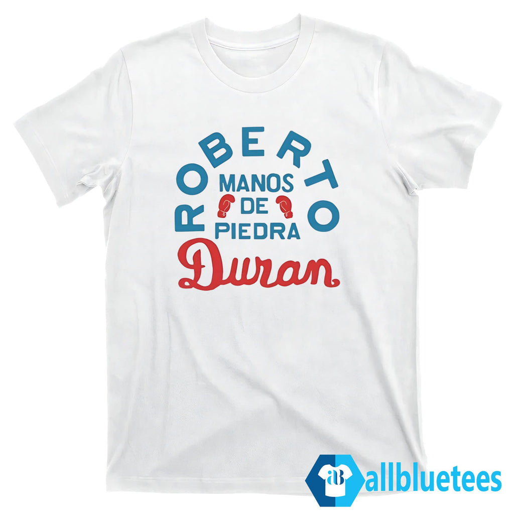 Joe Rogan Wearing Roberto Manos De Piedra Duran Shirt