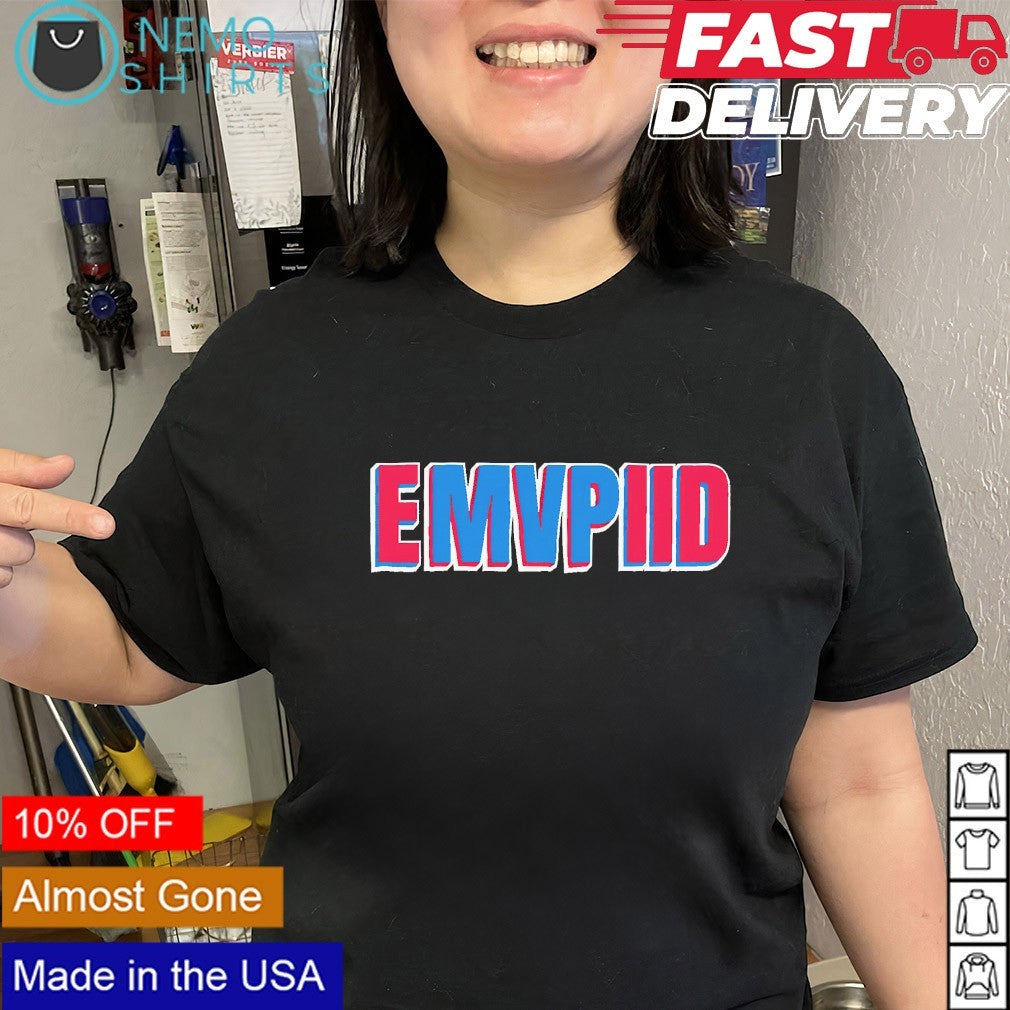 Joel Embiid MVP Philadelphia 76ers shirt