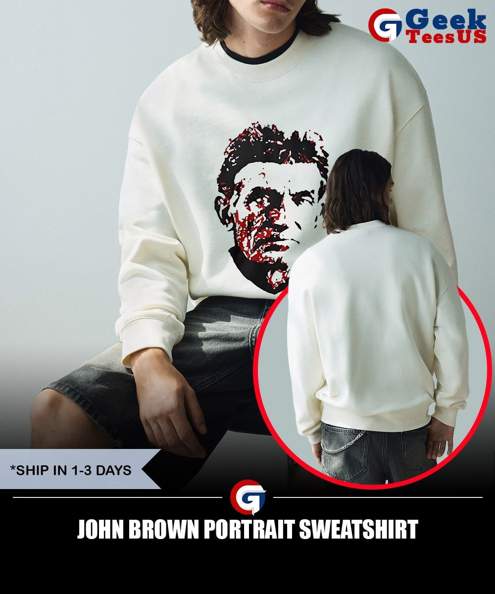 John Brown portrait shirt