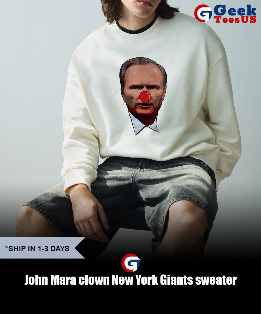John Mara clown New York Giants shirt