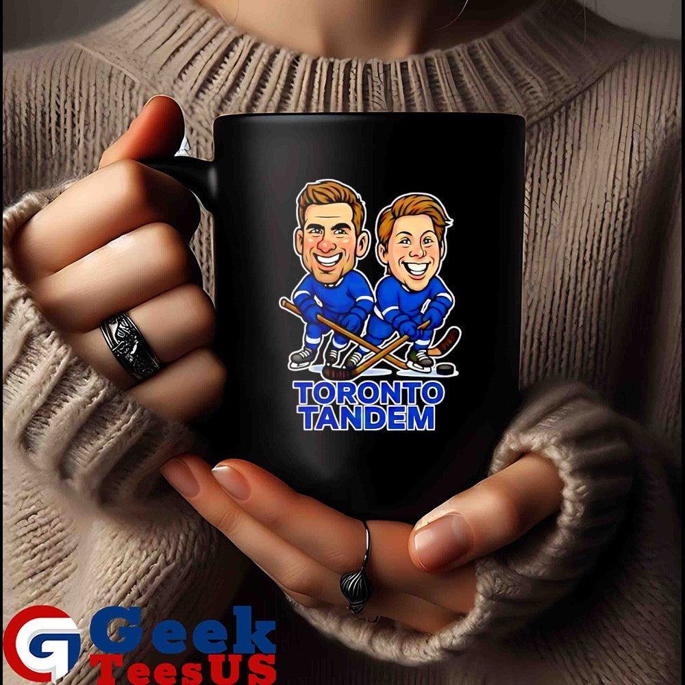 John Tavares and Mitch Marner Toronto Tandem Hockey caricatures shirt