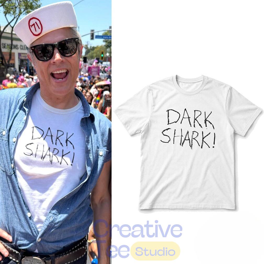Johnny Knoxville Dark Shark T-Shirt at WeHo Pride Parade