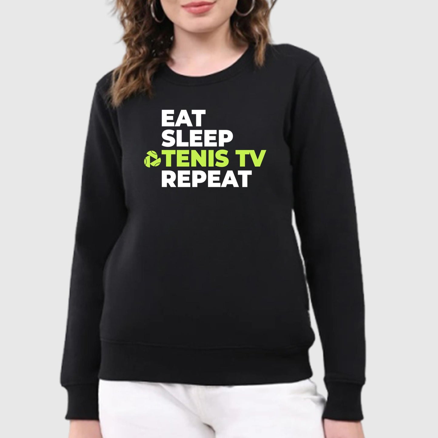 Jon Favreau Eat Sleep Tennis TV Repeat Shirt