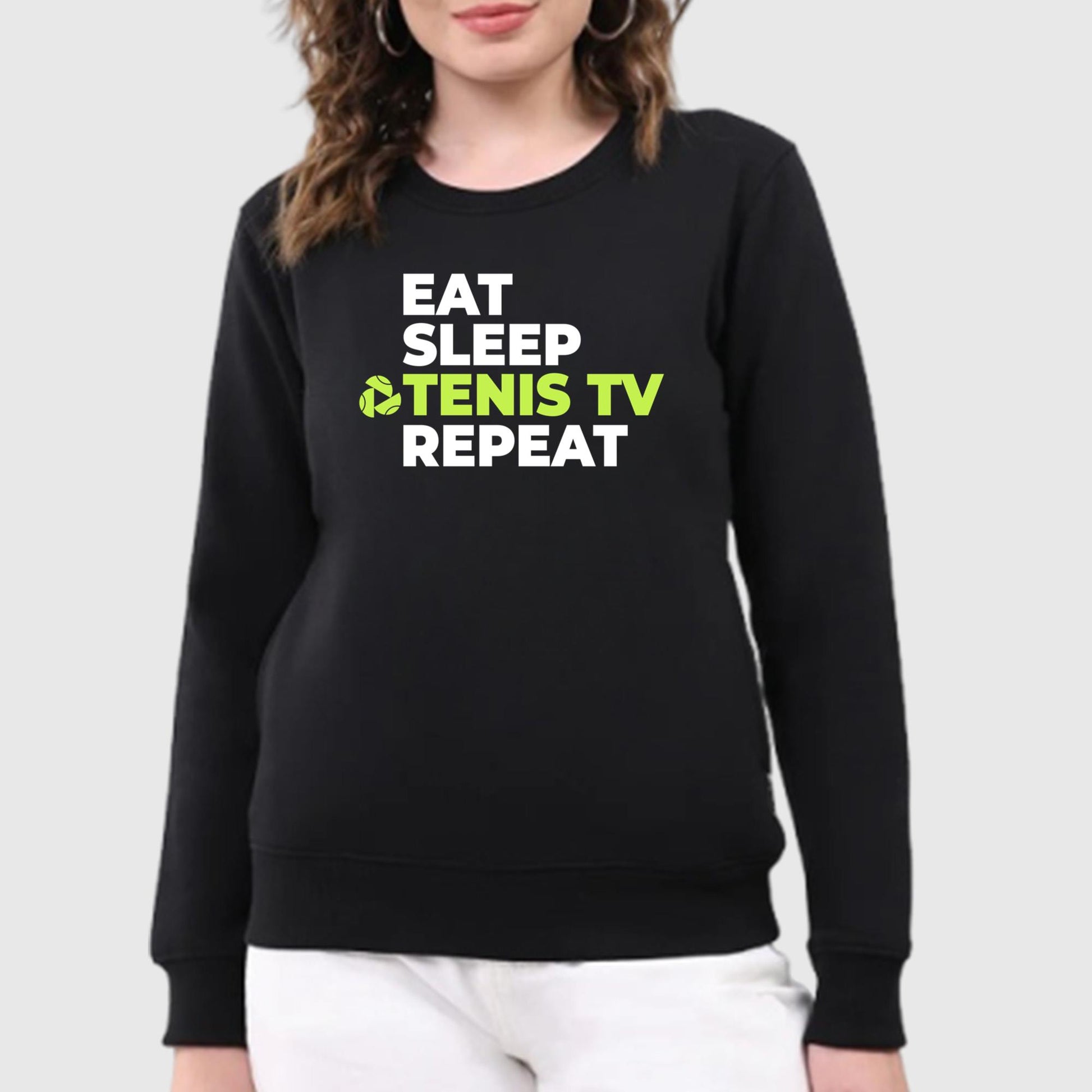 Jon Favreau Eat Sleep Tennis TV Repeat Shirt
