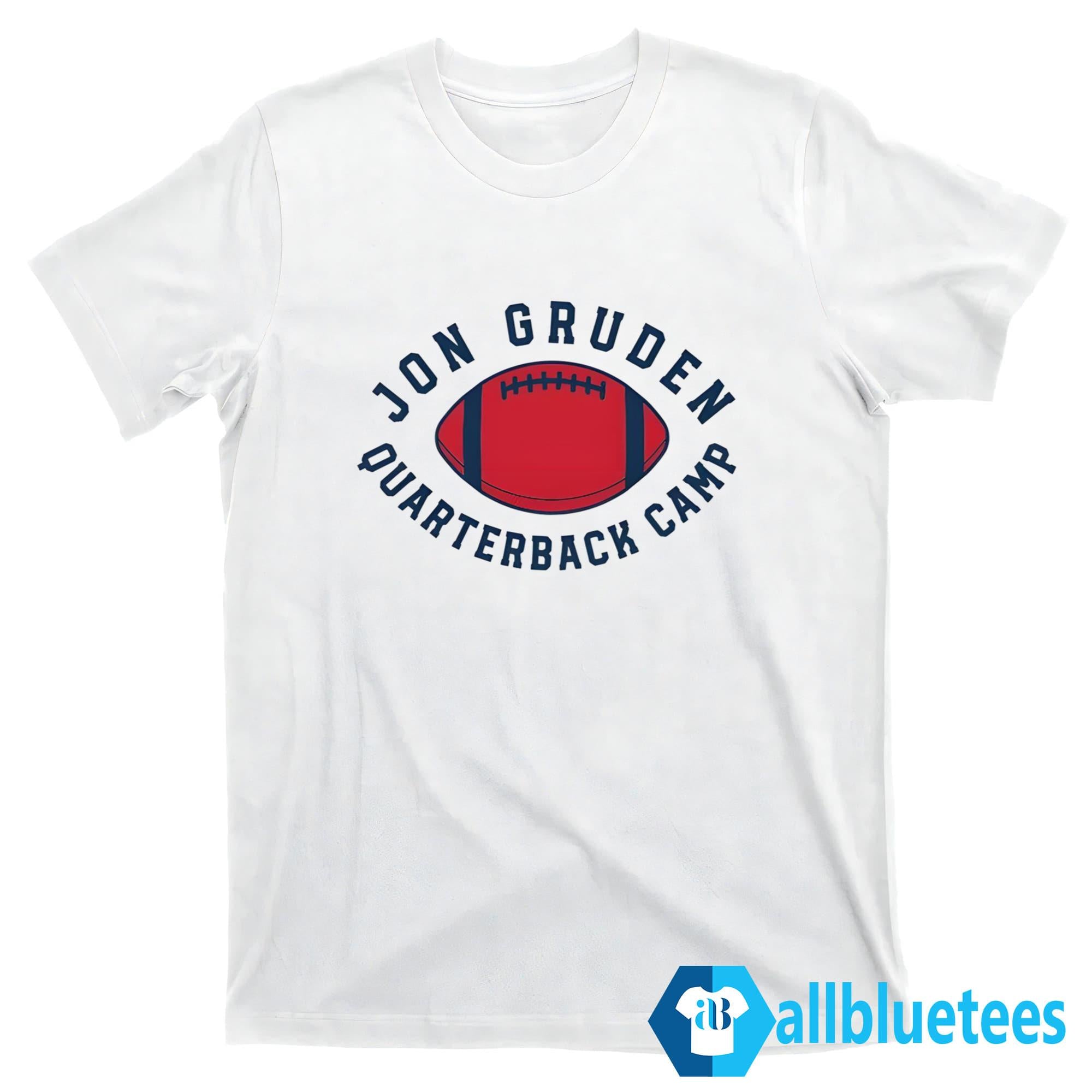 Jon Gruden QB Quarterback Camp Shirt