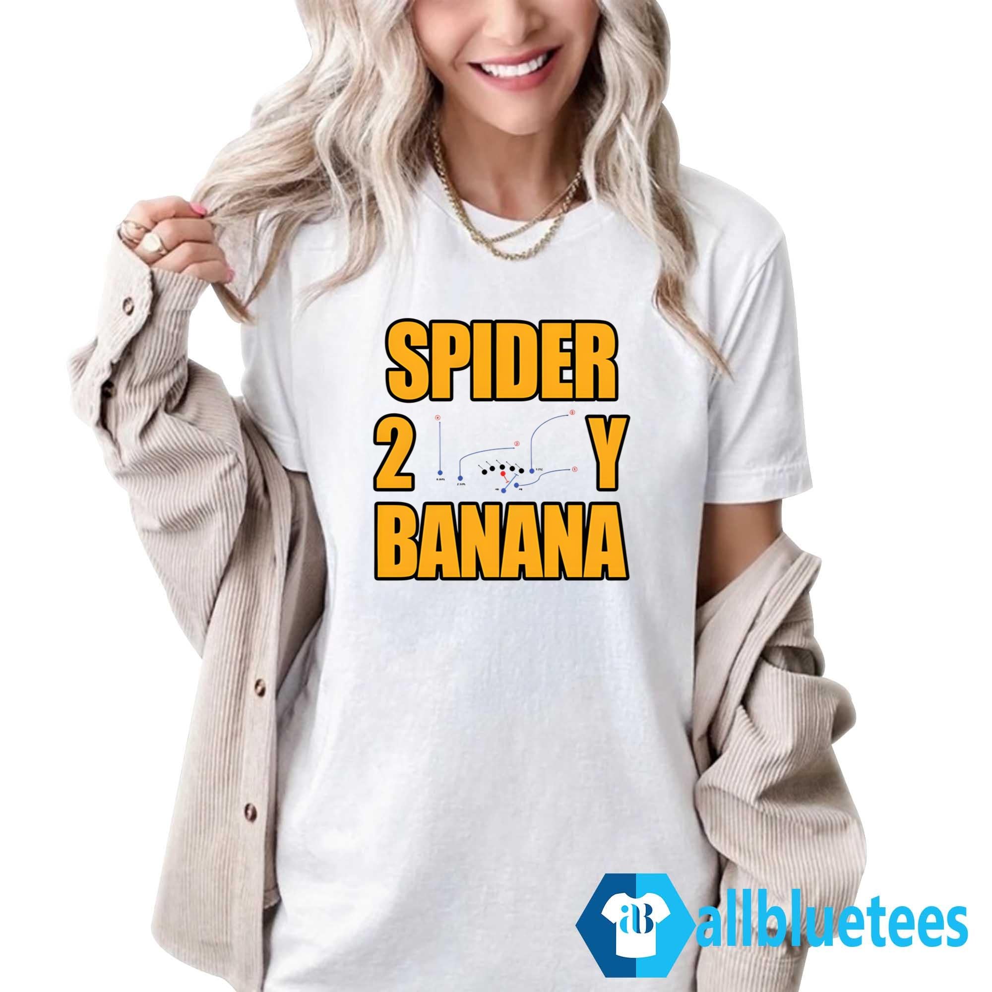 Jon Gruden Spider 2 Y Banana Shirt