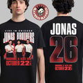 Jonas Brothers Rosemont IL City Tee 2026 Live At Allstate Arena October 22 2026 Burning Up All Over Again T-Shirt