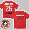 Jonas Brothers Rosemont IL City Tee 2026 Live At Allstate Arena October 22 2026 Red T-Shirt