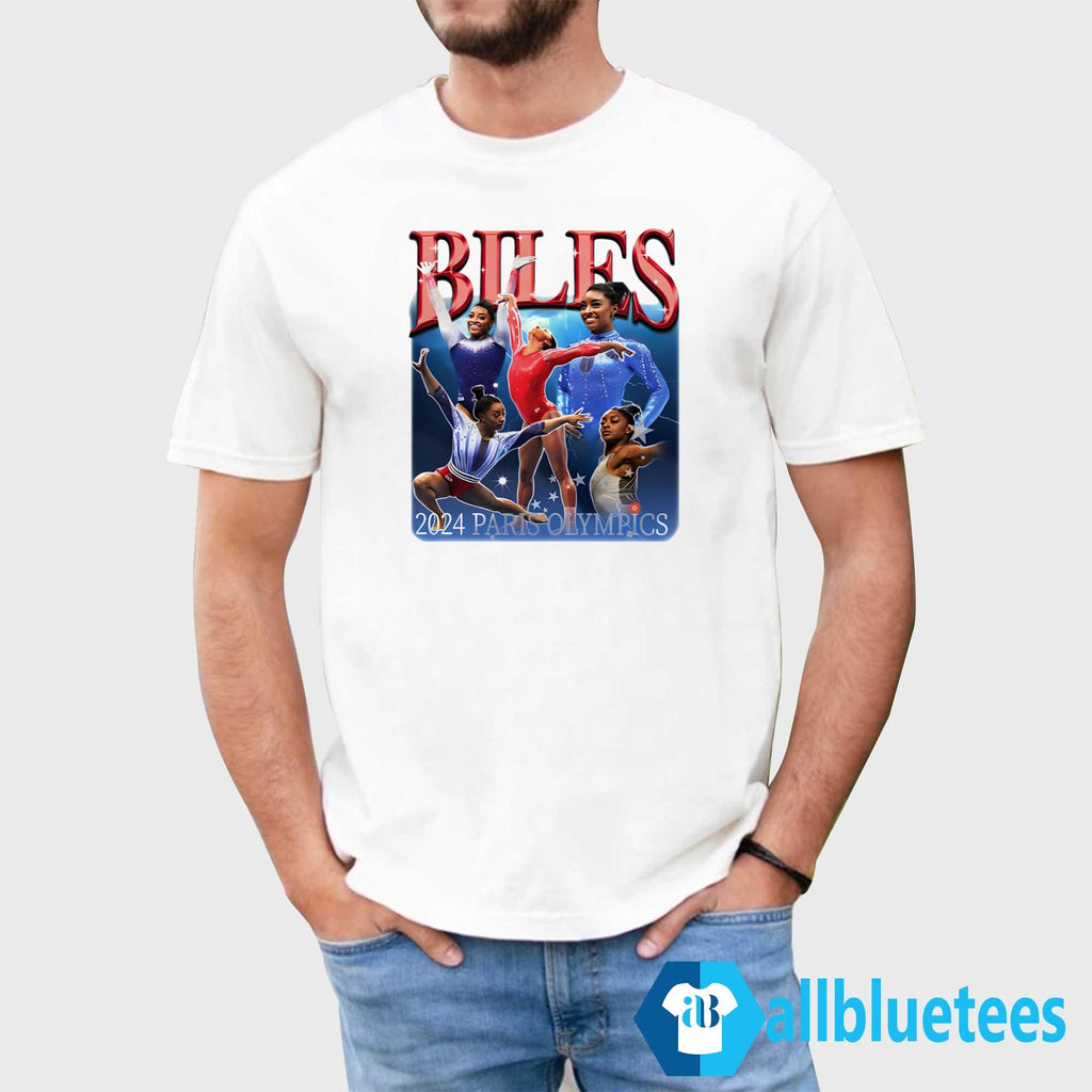 Jonathan Owens Biles 2024 Paris Olympics Shirt