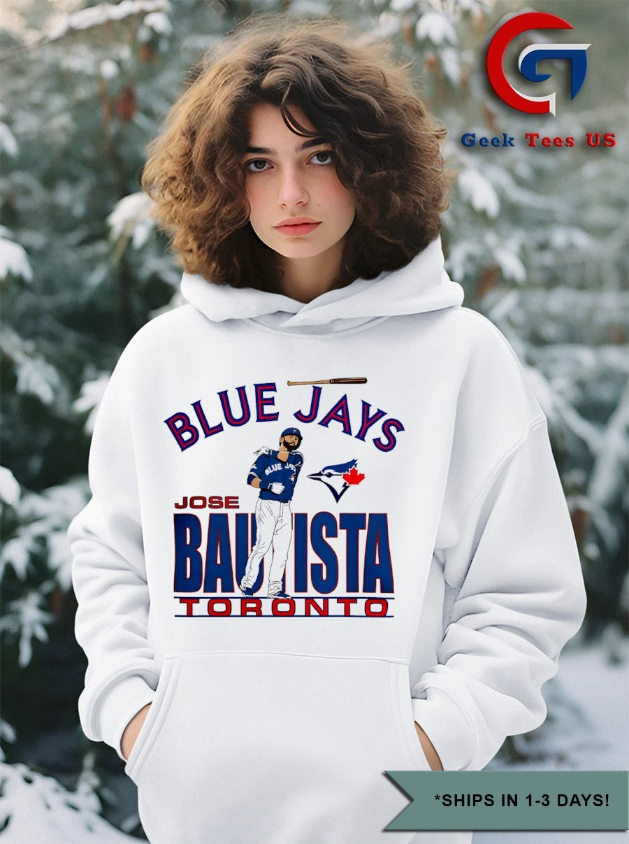 Jose Bautista Toronto Blue Jays baseball Cooperstown shirt