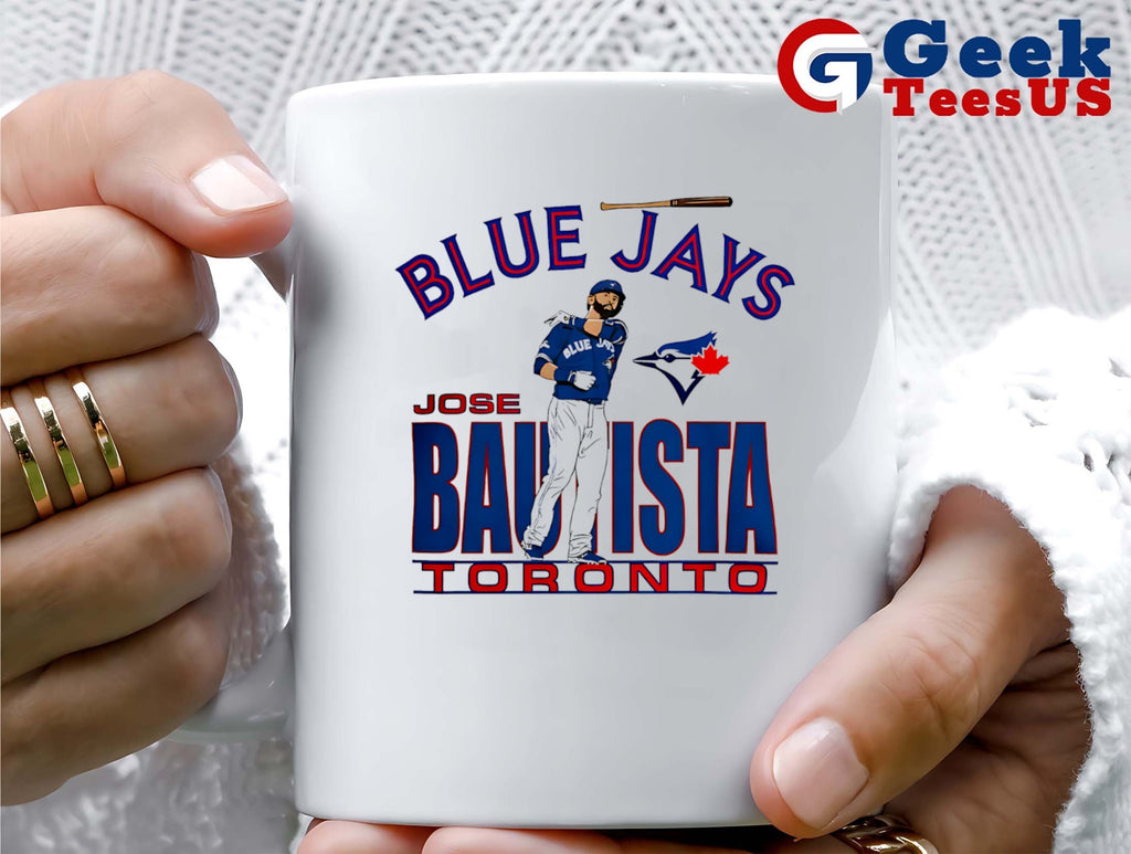Jose Bautista Toronto Blue Jays baseball Cooperstown shirt