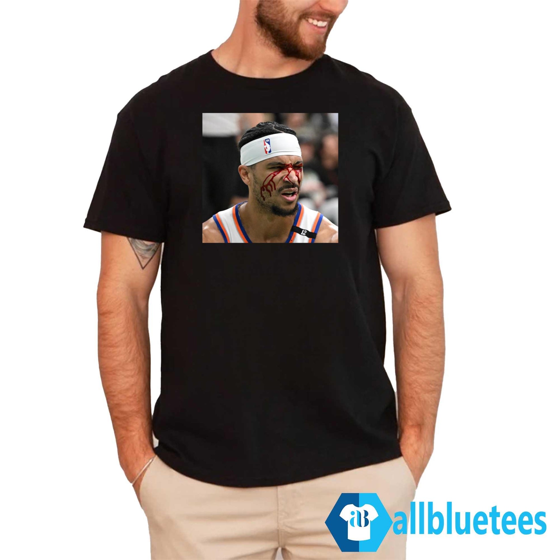 Josh Hart After Getting Elbowed In The Face Shirt