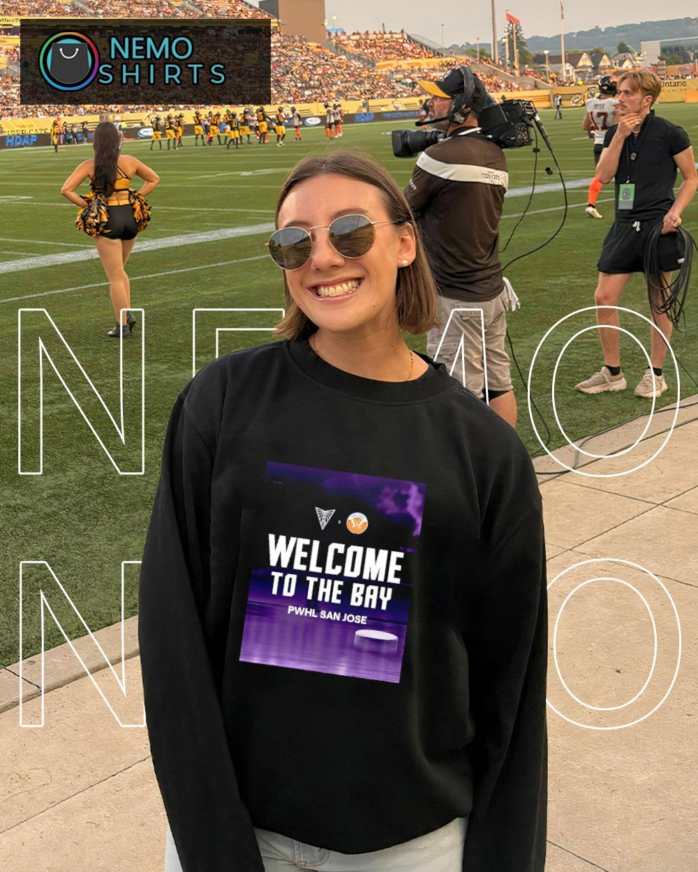 Golden State Valkyries PWHL San Jose welcome to the bay shirt