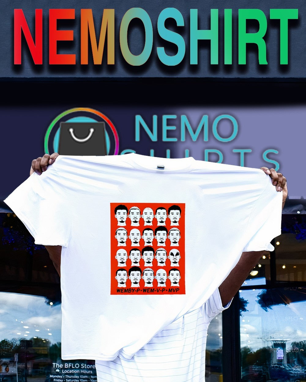 Victor Wembanyama San Antonio Spurs Wemby-P-Wem-V-P MVP shirt