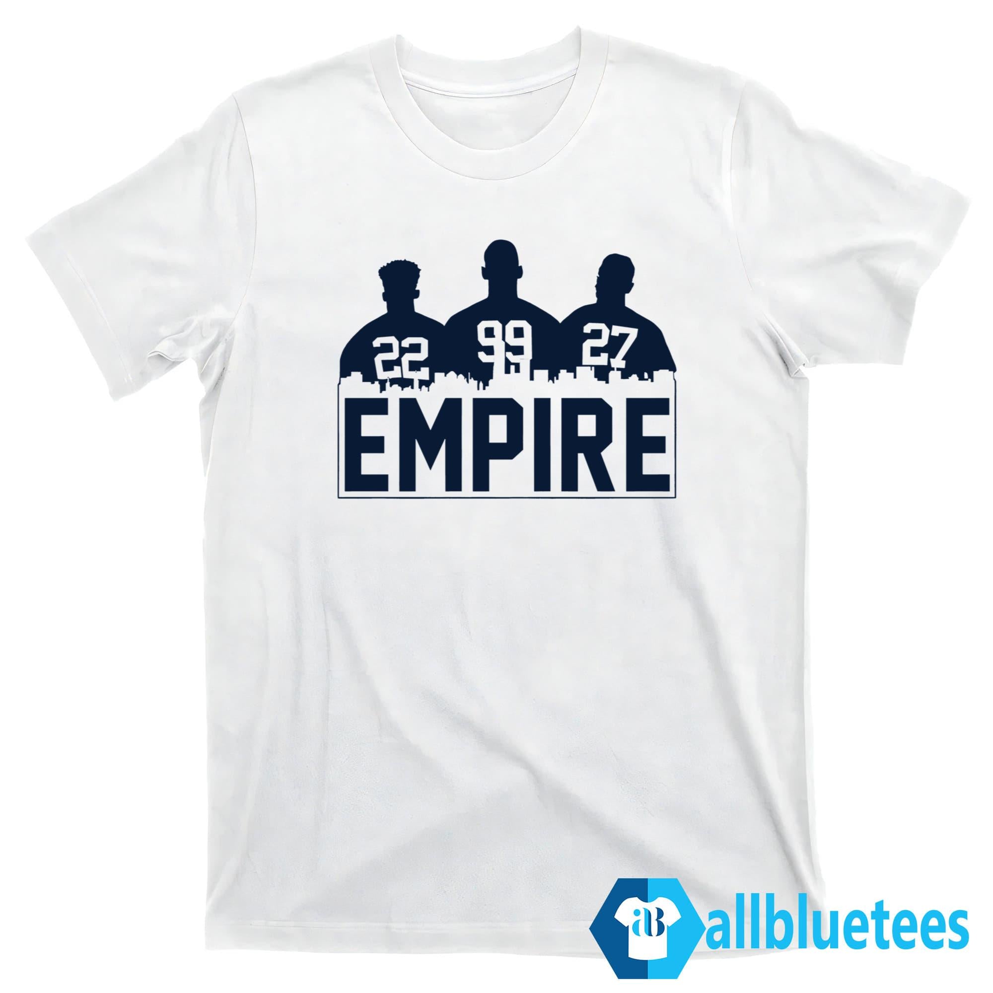 Juan Soto Aaron Judge And Giancarlo Stanton Empire Shirt