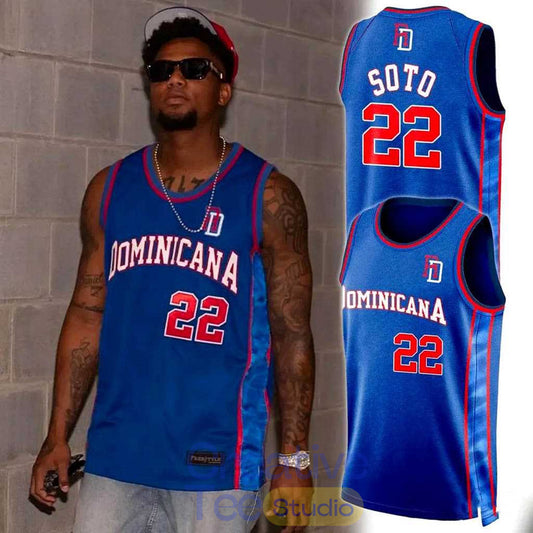 Juan Soto Dominican Republic 2026 Basketball Jersey