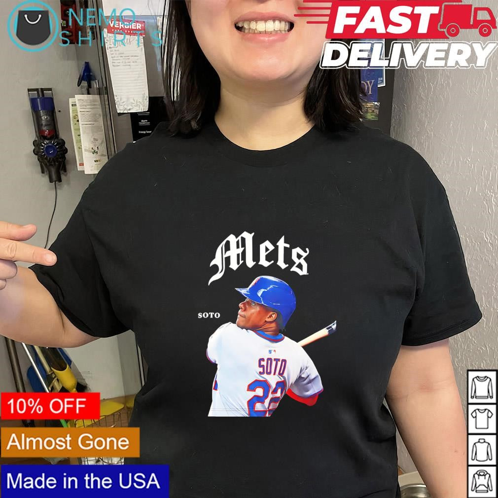 Juan Soto New York Mets batter up collection shirt