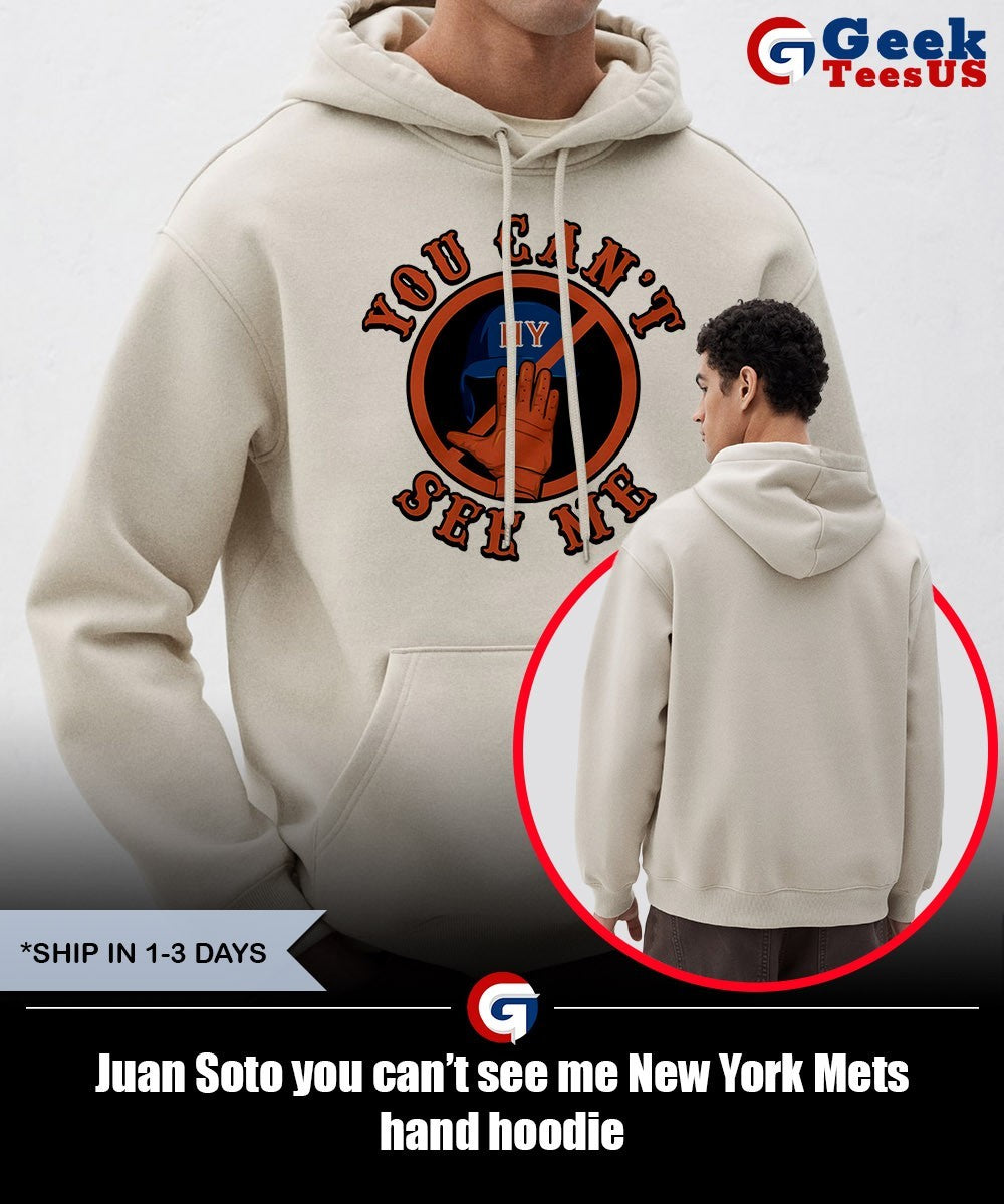 Juan Soto you can’t see me New York Mets hand shirt