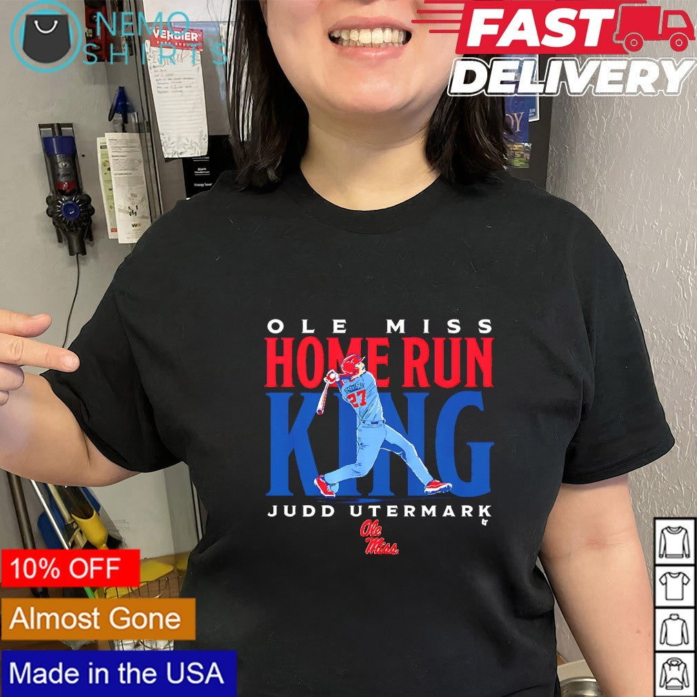 Judd Utermark Ole Miss Rebels home run king shirt
