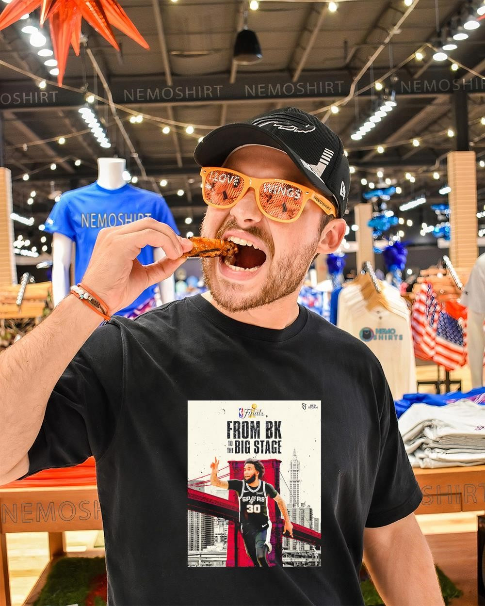 Julian Champagnie from BK to the big stage NBA Finals shirt