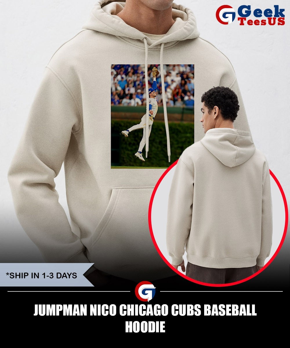 Jumpman Nico Chicago Cubs baseball shirt