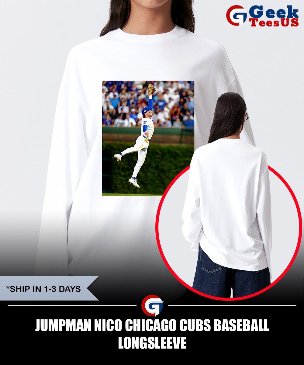 Jumpman Nico Chicago Cubs baseball shirt