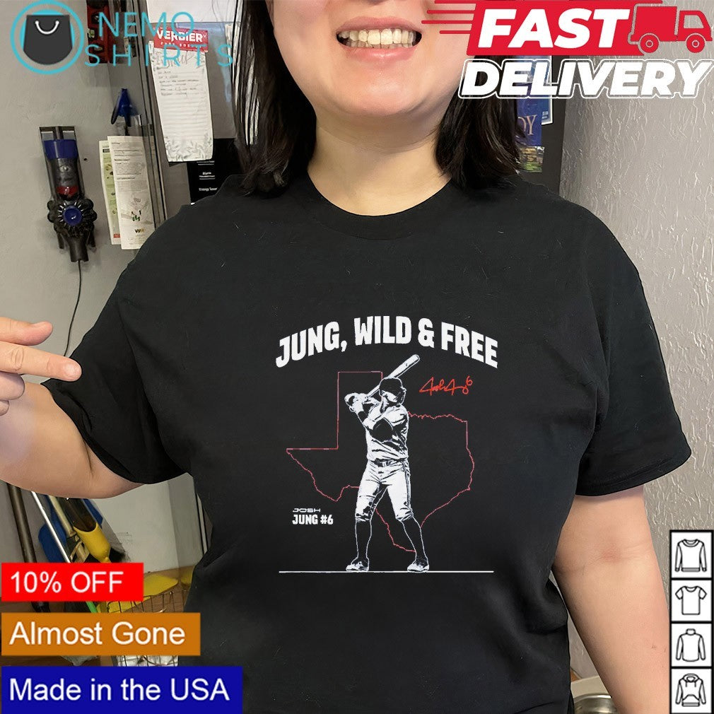 Jung wild free Josh Jung Texas Rangers shirt