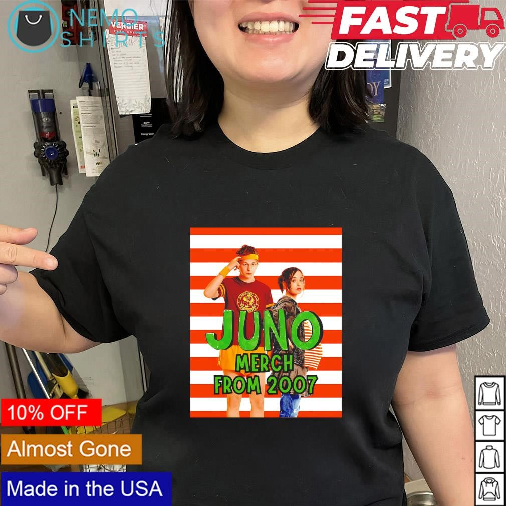 Juno 2007 film two main characters shirt