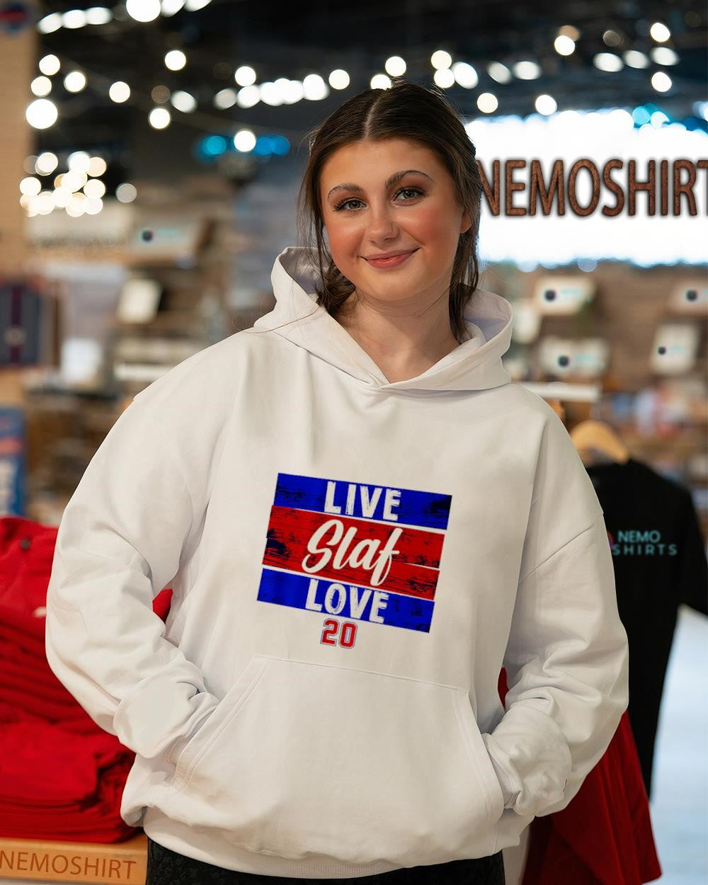 Juraj Slafkovsky 20 Montreal Canadiens live slaf love shirt