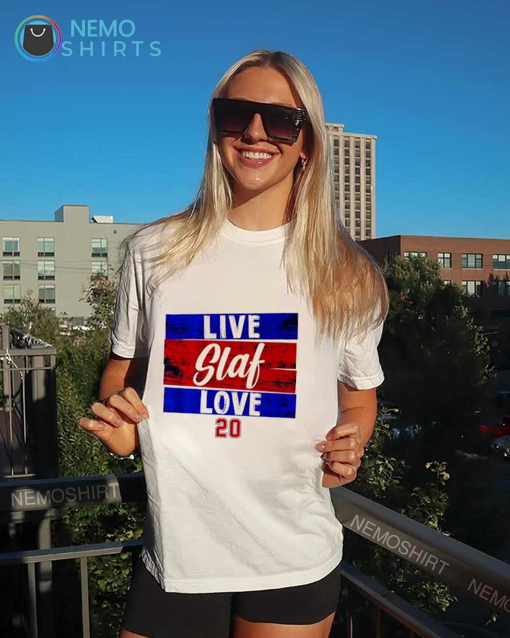 Juraj Slafkovsky 20 Montreal Canadiens live slaf love shirt