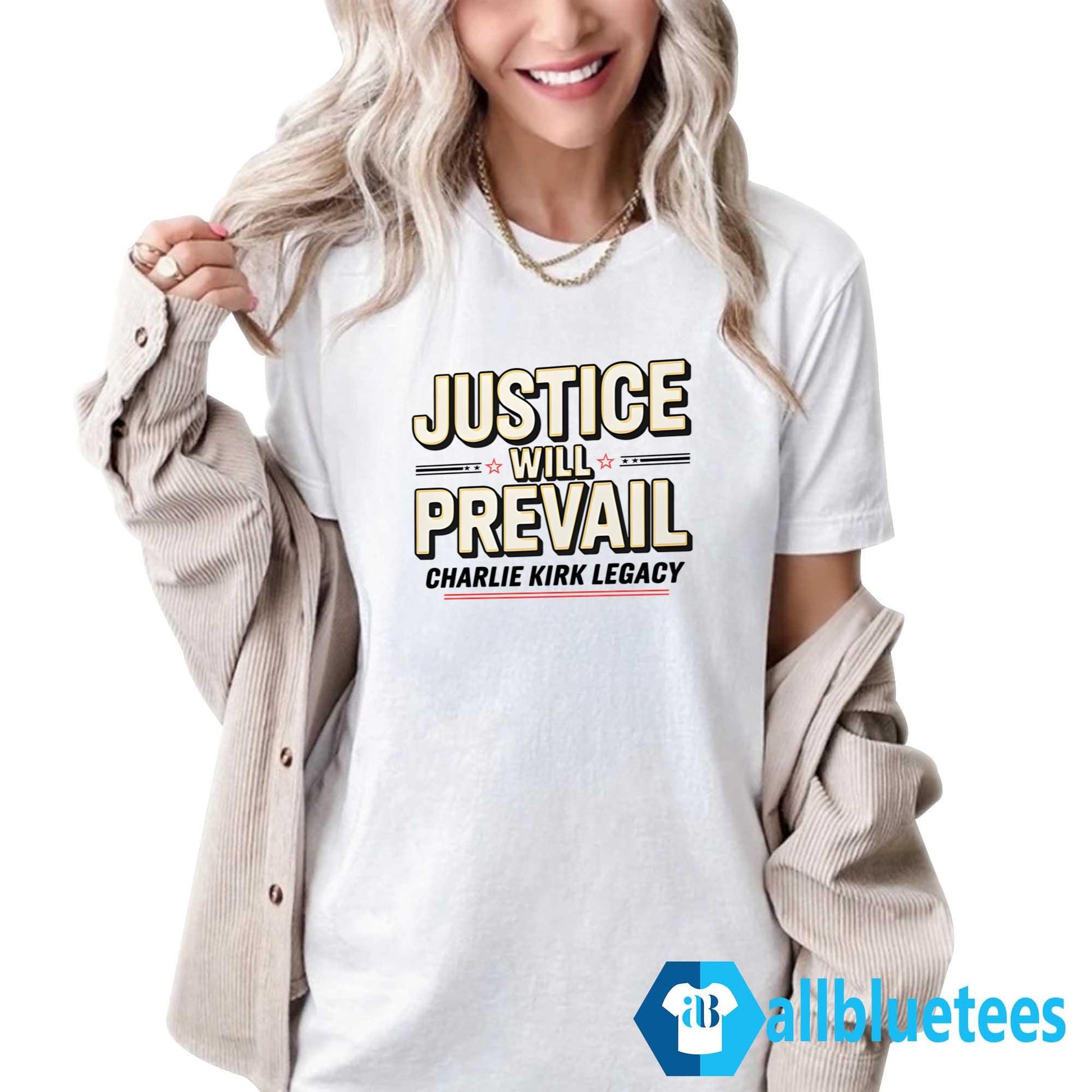 Justice Will Prevail Charlie Kirk Legacy Shirt