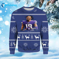 Justin Jefferson Christmas Ugly Sweater