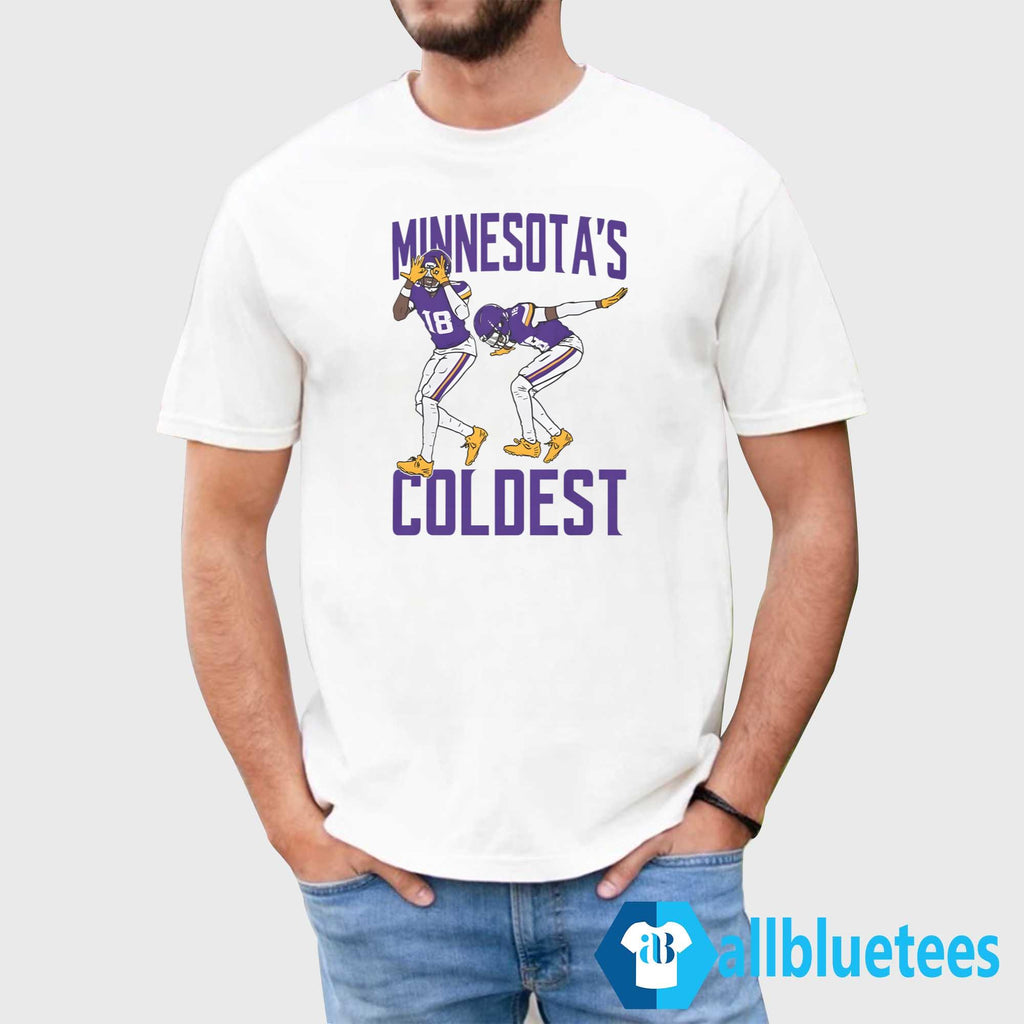 Justin Jefferson Minnesota’s Coldest Shirt