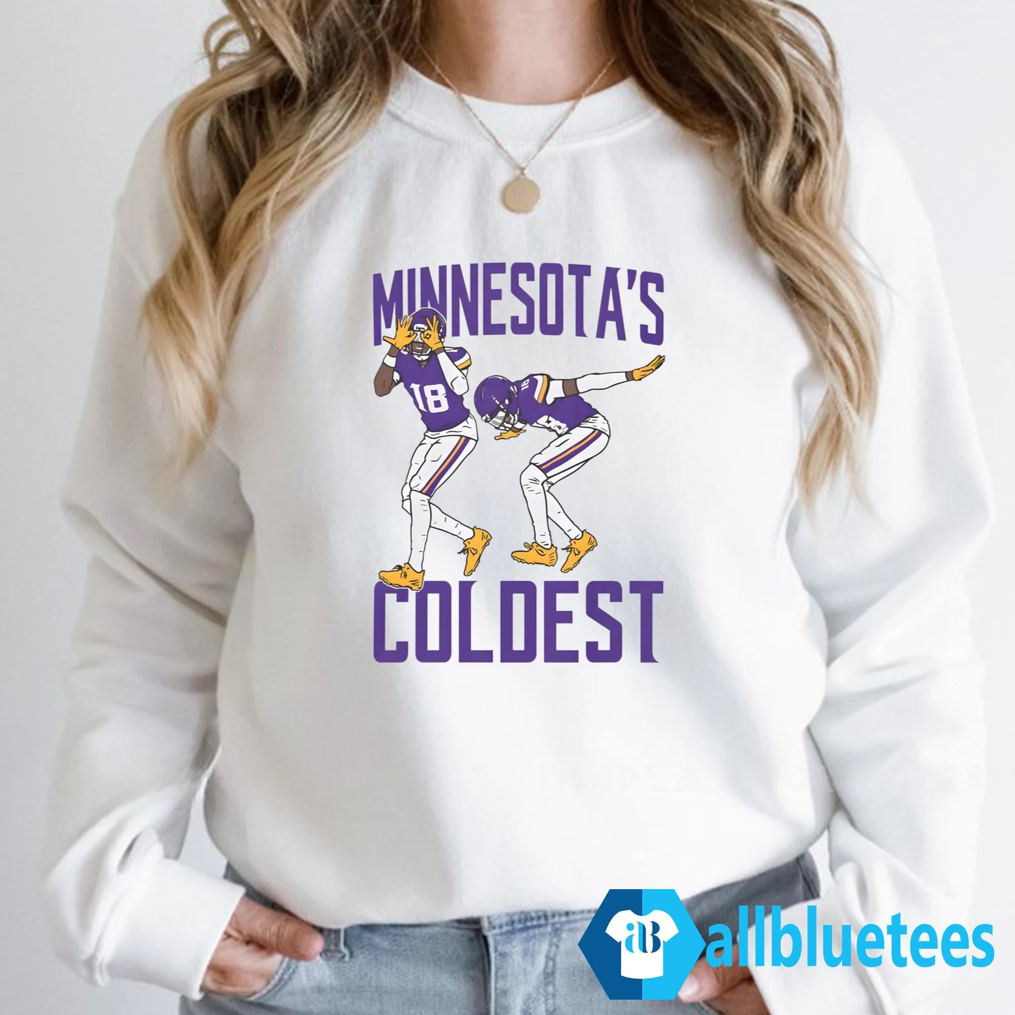 Justin Jefferson Minnesota’s Coldest Shirt
