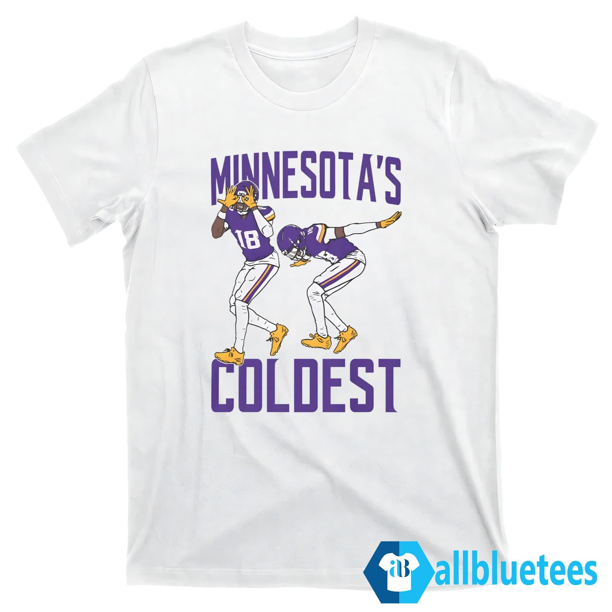 Justin Jefferson Minnesota’s Coldest Shirt