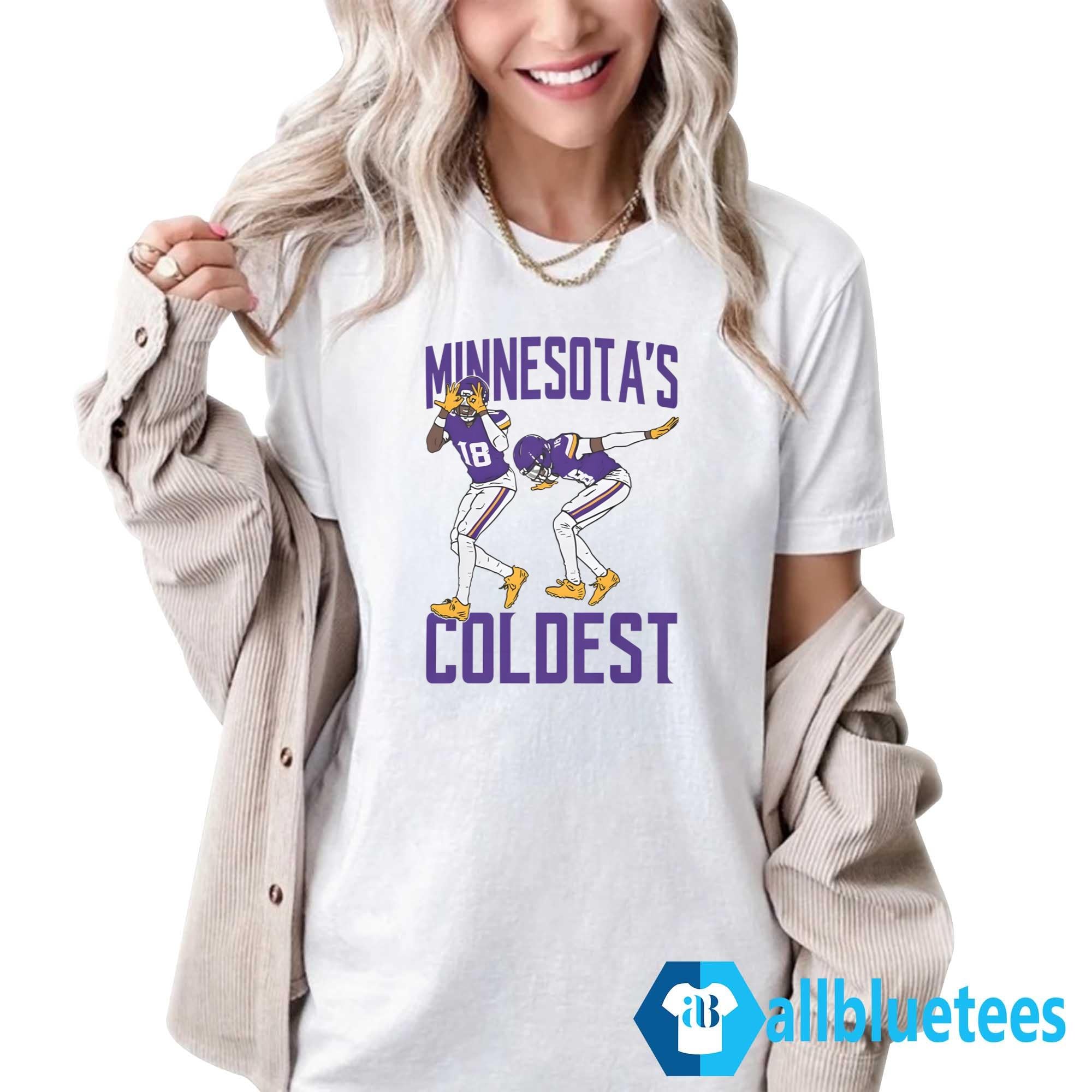 Justin Jefferson Minnesota’s Coldest Shirt
