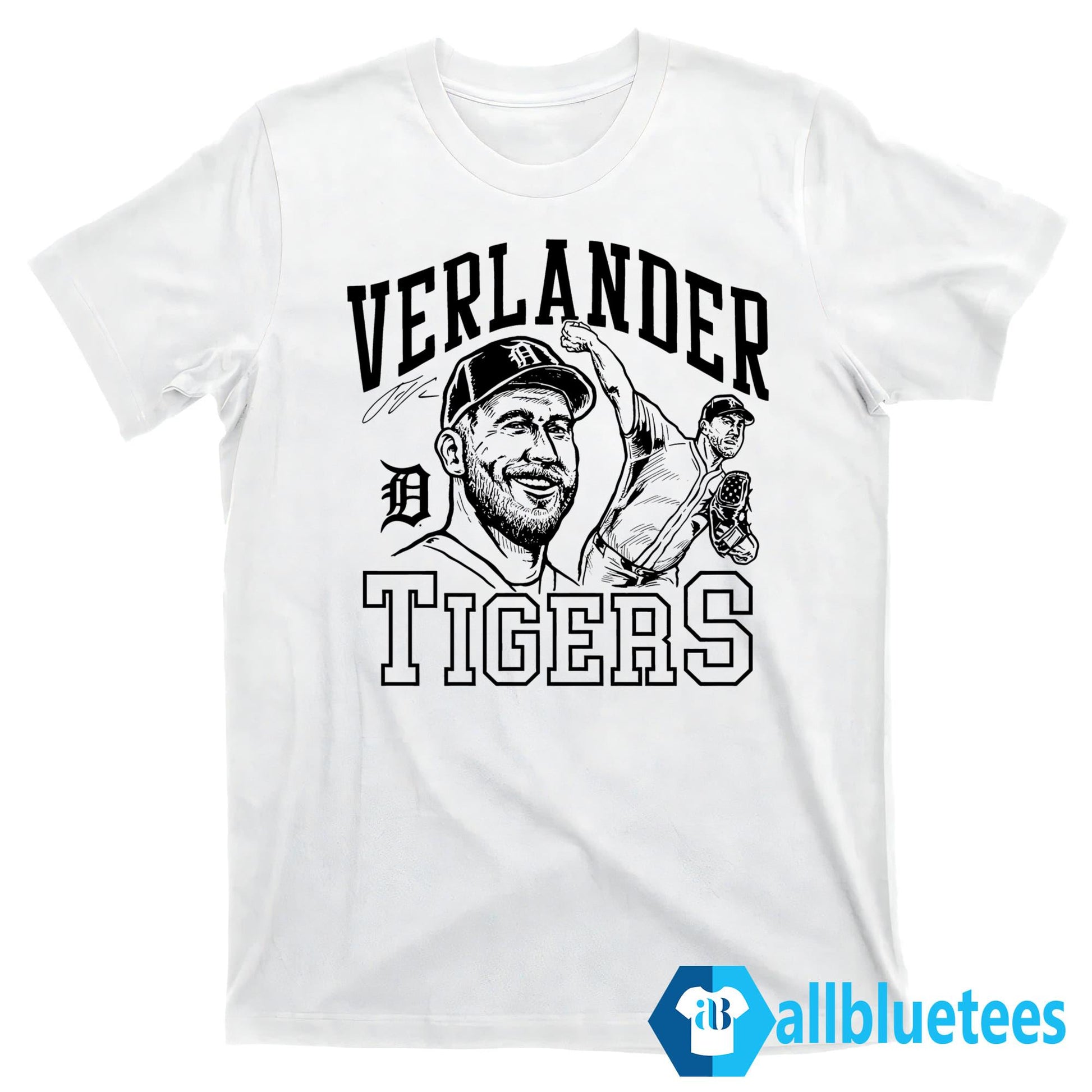 Justin Verlander Tigers Shirt