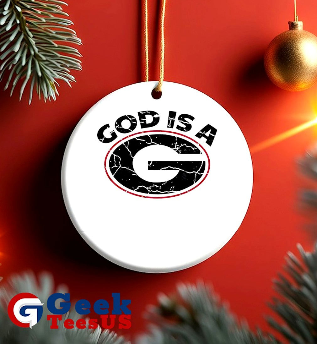 Justin Williams God is a Georgia Bulldogs logo shirt