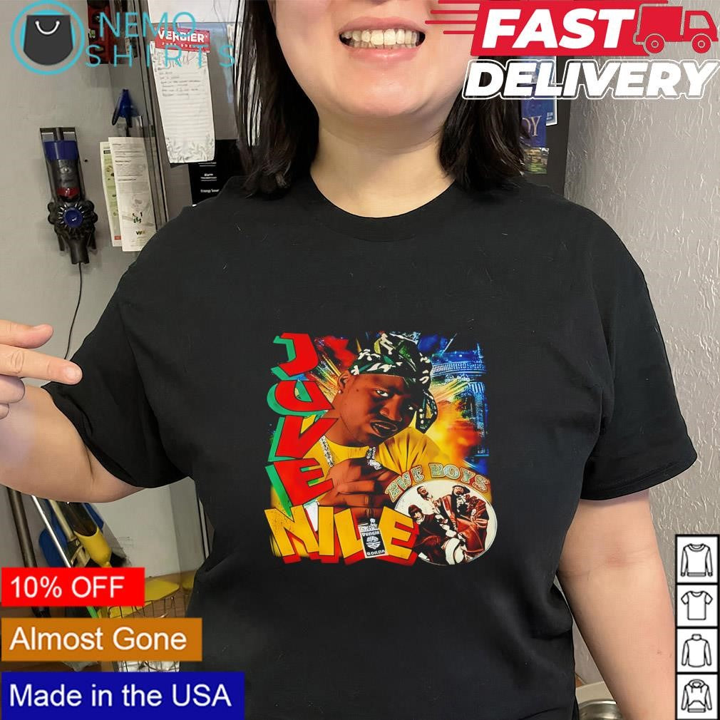 Juvenile American rapper Hot Boys shirt