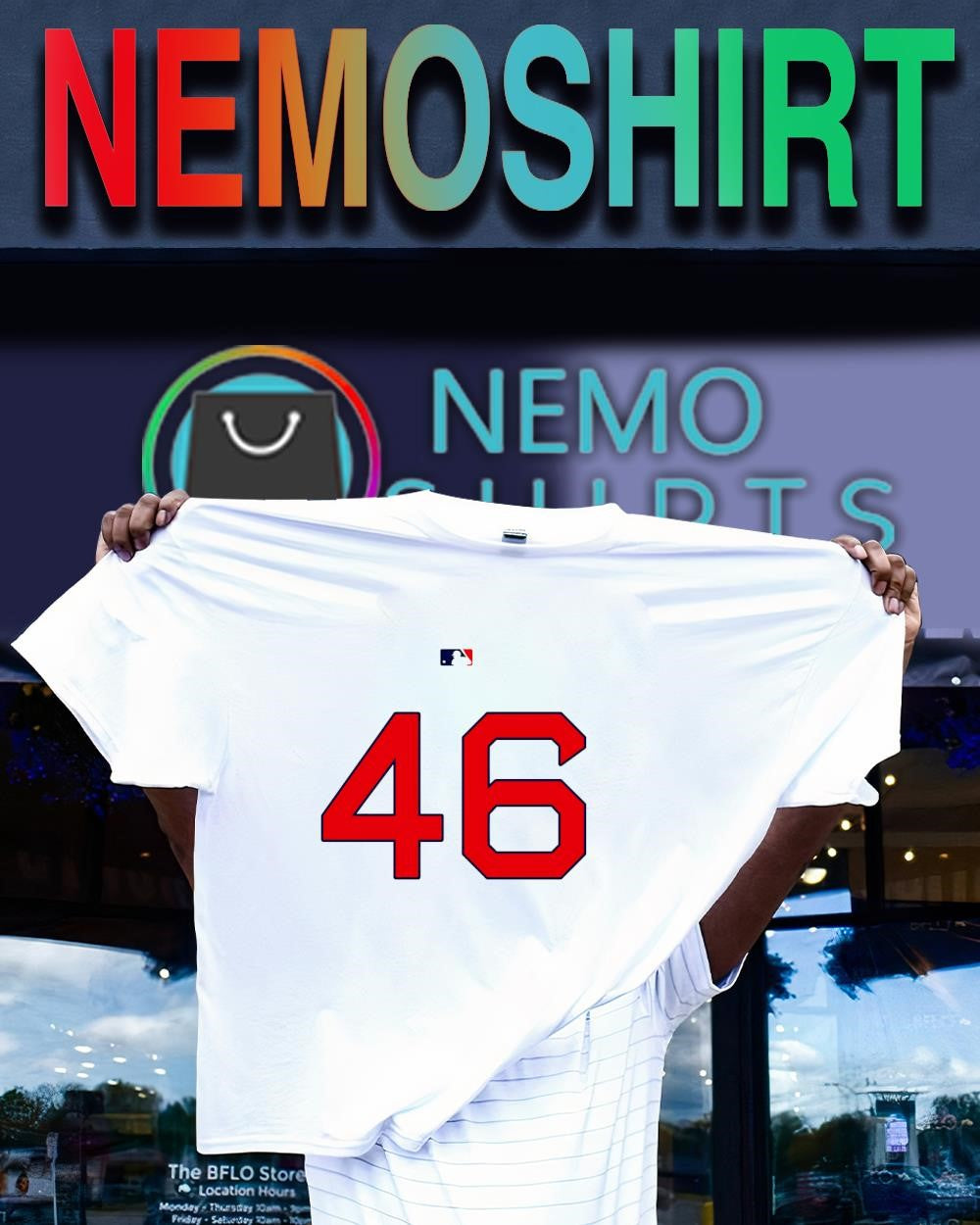 Tommy Kahnle will wear number 46 for the Boston Red Sox shirt