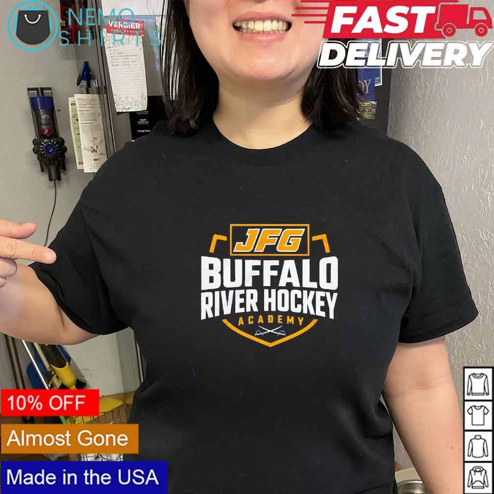 JFG Buffalo Sabres river hockey academy shirt