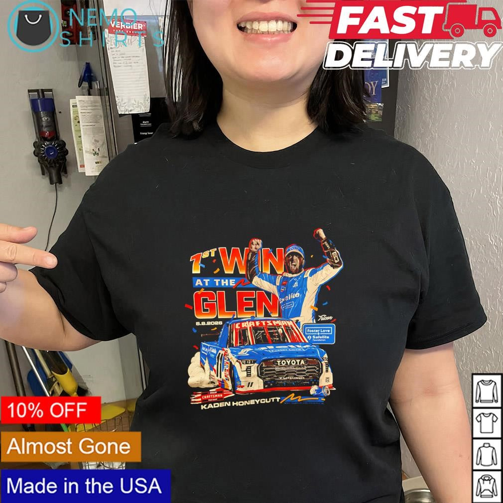 Kaden Honeycutt 1st Win at The Glen 11 Toyota Tundra truck shirt
