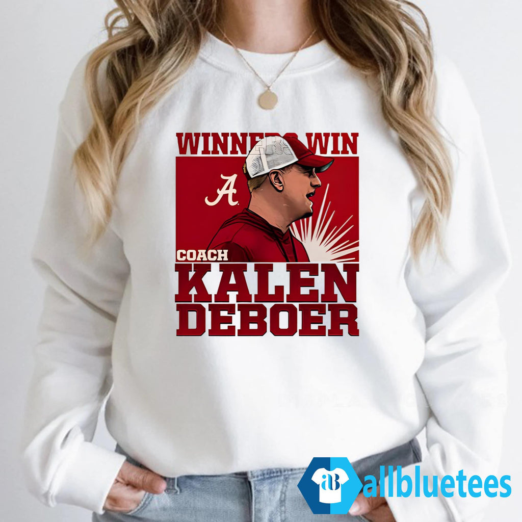 Kalen DeBoer Winner Win Shirt